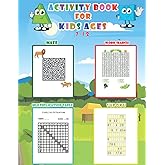 Activity Book For Kids Ages 7-12: Puzzle books Word search , Sudoku , Mazes , Mutiplication Table | Activity for Children 7,8, 9, 10, 11 and 12 years | Gifts for kids