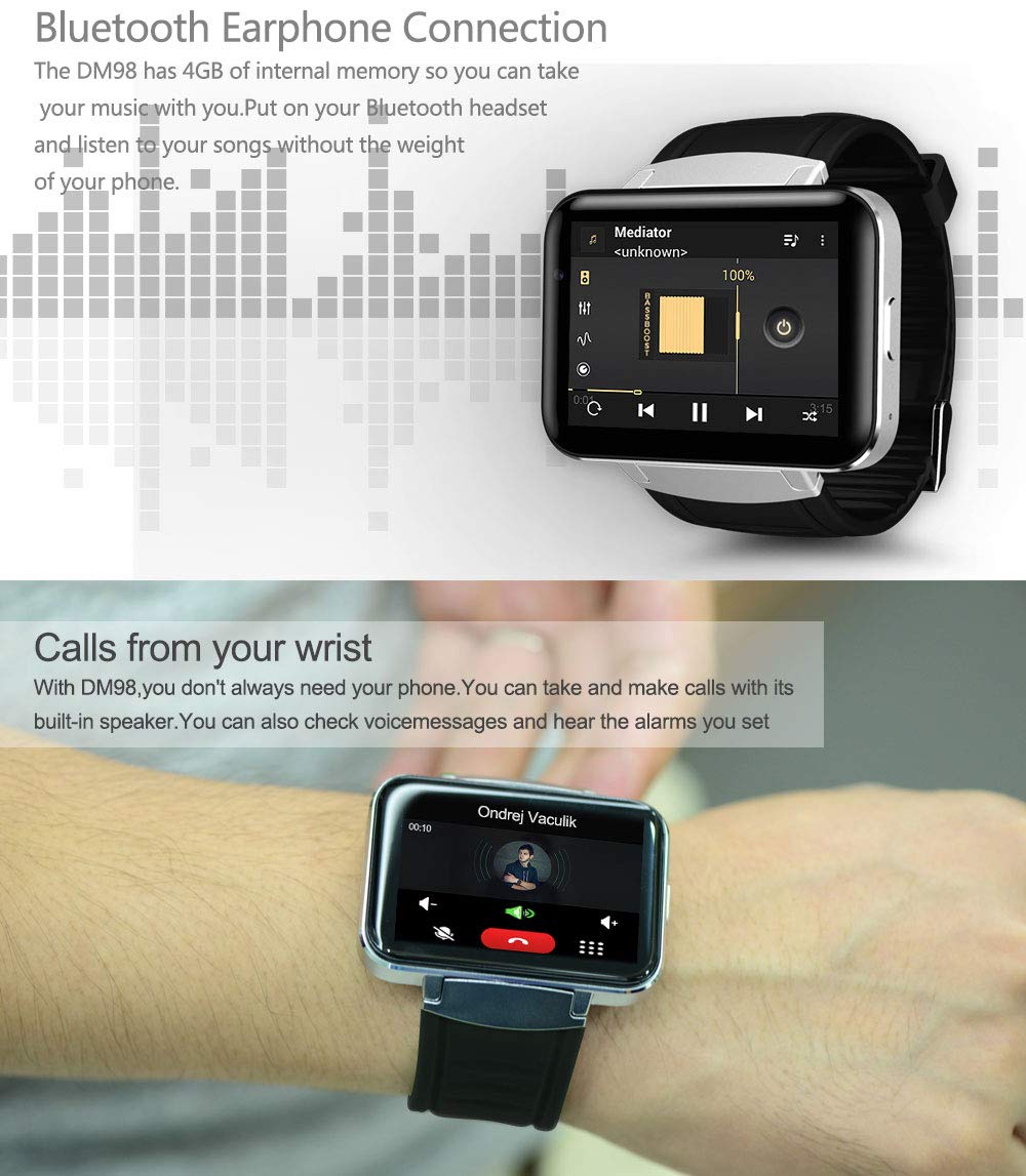 AXDNH Hombres Reloj GPS Movimiento posicionamiento ...