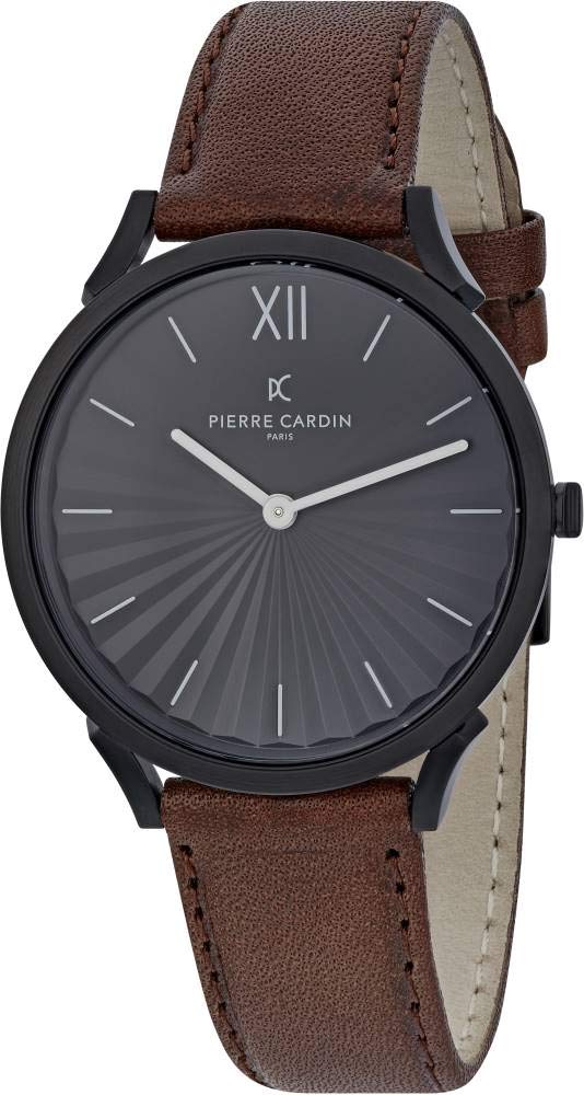 Pierre Cardin Unisex's Analogue Quartz Watch with Leather Strap CPI.2007