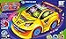 Sports Car Toy ~ Bump & Go Motion ~ Music & LED Lights ~ Random Color Yellow or Red Car ~ Perfect Holiday Gift for Boys & Girls
