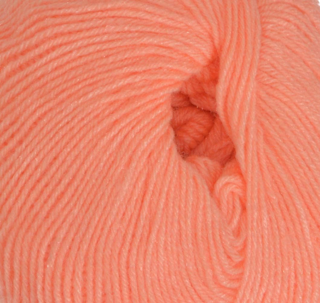 WOA FashionsWoa Fashions Lovable Acrylic Hand Knitting Yarn - Pack Of 4 (Baby Orange) (200Gms)