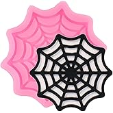 Spider Web Silicone Fondant Molds for Sugar Craft Cake Decorating Cupcake Topper Candy Chocolate Polymer Clay Gum Paste