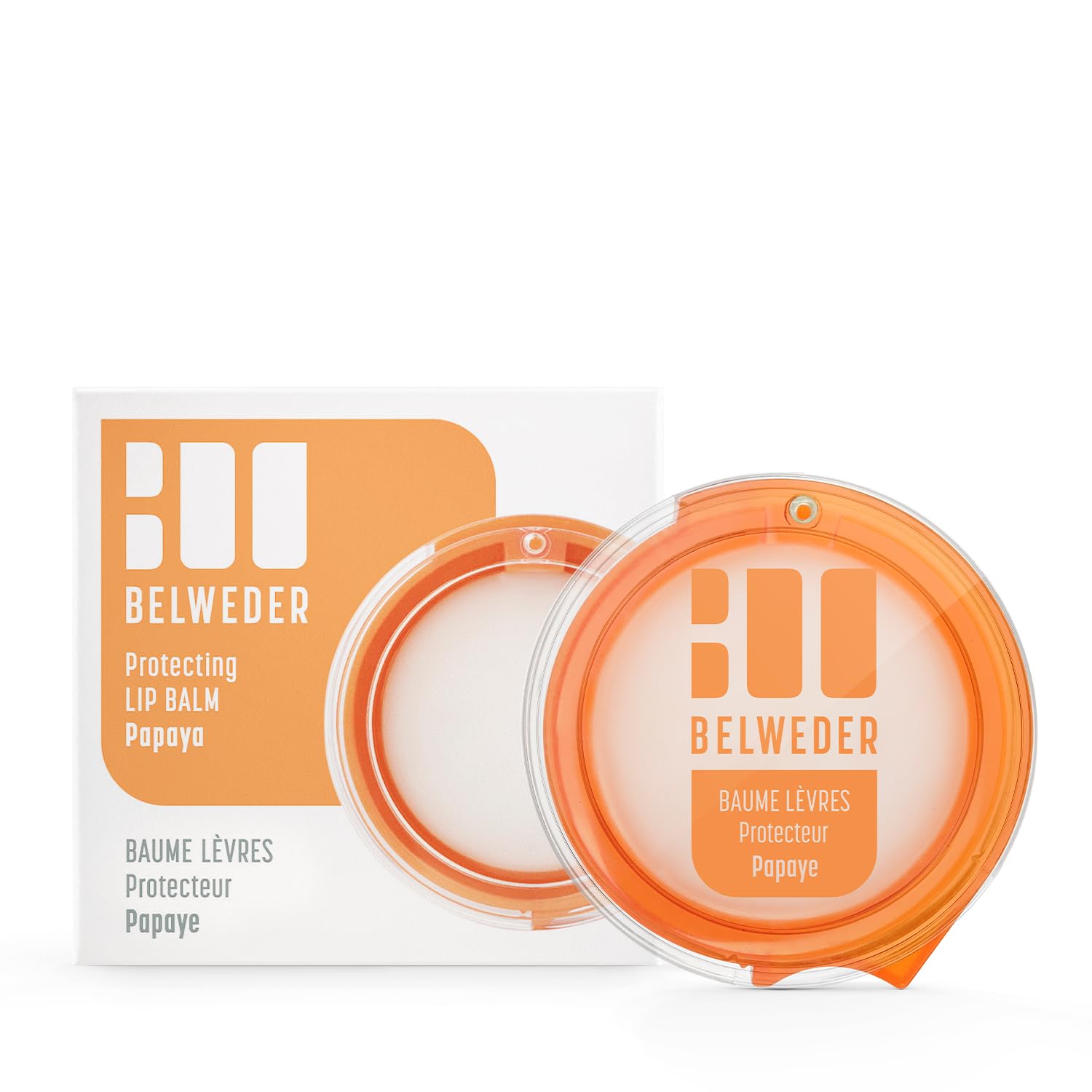 BELWEDER - Protective Lip Balm with Papaya 5,5ml - Protection, Hydration and Regeneration - Lip Care - Transparent Lip Balms For Men and Women