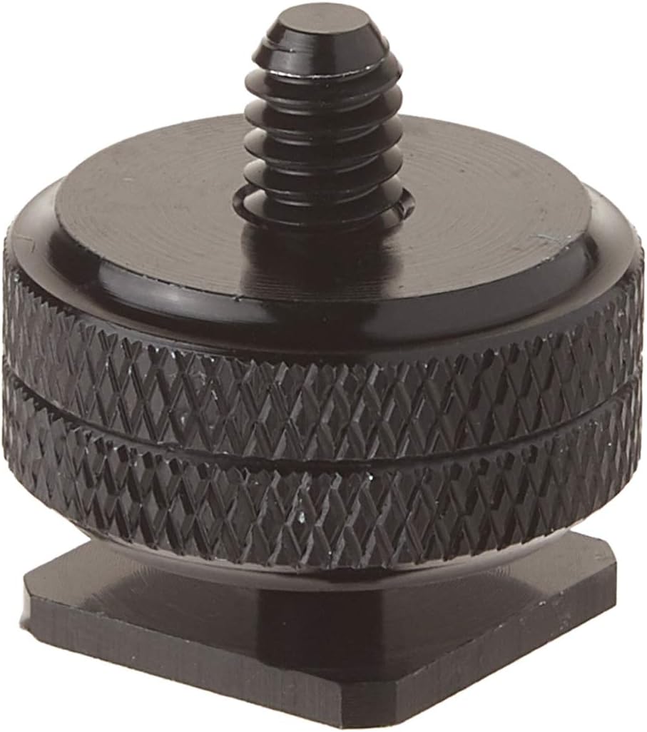 Tomcrazy Metal Hot Shoe 1/420 Thread Screw Post Converter