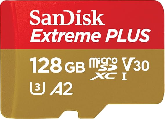 Image result for sandisk extreme plus 128gb microsdxc uhs i memory card