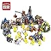 Enlighten Castle Knights Elves and Hawk Soldier 13 Figure 766pcs Bricks Army Building Block War of Glory Without Original Box