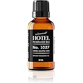 AirScent Hotel Diffuser Oil No. 1027 Inspired by The Zen Hotel Scent - Premium Fragrance Oil for Ultrasonic and Waterless Diffusers and Crafting - 30 mL, 1 fl oz Glass Bottle with Dropper