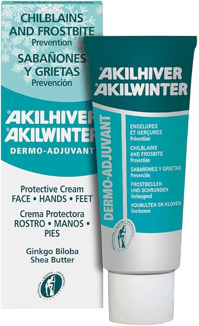 Akileine Winter Cream 75ml Sensitive Cold Feet Nourishing Protective