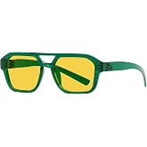 Eyekepper Night Glasses for Driving,Men Women Yellow Lens Sunglasses | Tinted Polarized Lenses,Night Time Vision Clear,Anti Glare/Headlights,Drive Bright,Metalless Screwless,Spring Hinges,Pilot