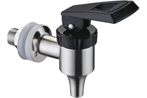 Sumerain Beverage Dispenser Spigot,Premium Stainless Steel Spigot Dispenser for Jar, Juice