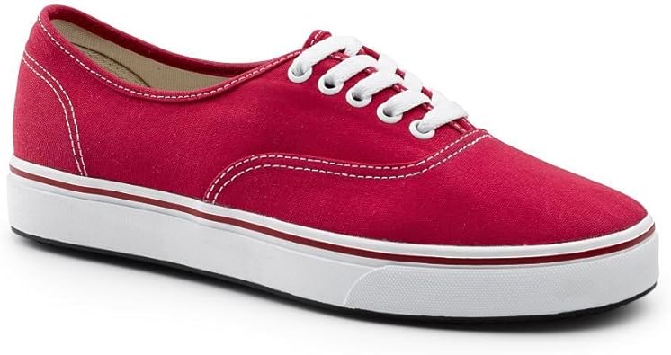 red slip resistant shoes