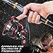 One Bass Fishing reels Light Weight Saltwater Spinning Reel - 39.5 LB Carbon Fiber Drag,12+1 BB Ultra Smooth All Aluminum Inshore Reel for Saltwater or Freshwater