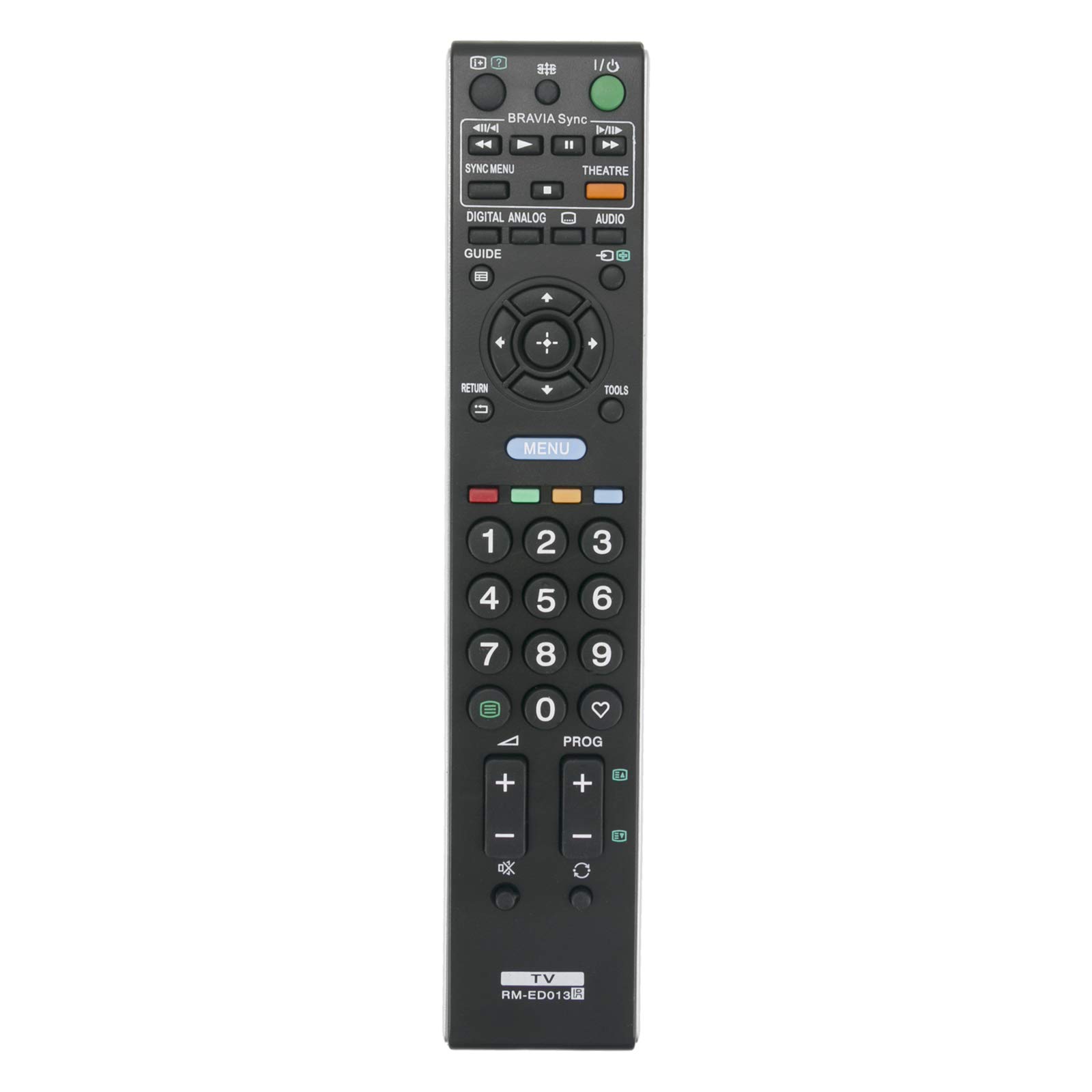 Vinabty Replaced Remote Control RM-ED013 fit for Sony KDL32W4220 KDL32W4230 KDL37V4710 KDL40E4000 KDL40E4020 KDL40E4030 KDL40E4050 KDL40L4000 KDL40S4000 KDL40S4010 KDL40U4000 KDL40V4000