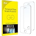 JETech Screen Protector for iPhone SE 2016 (Not for 2022/2020), iPhone 5s, iPhone 5c and iPhone 5, Tempered Glass Film, 2-Pac