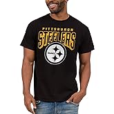 Junk Food Clothing x NFL - Bold Logo - Short Sleeve Fan Shirt for Men and Women - Officially Licensed NFL Apparel
