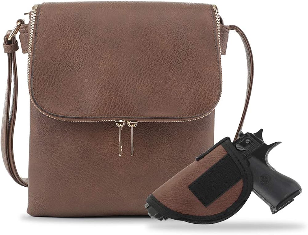 Messenger bag with hidden compartment Clearance