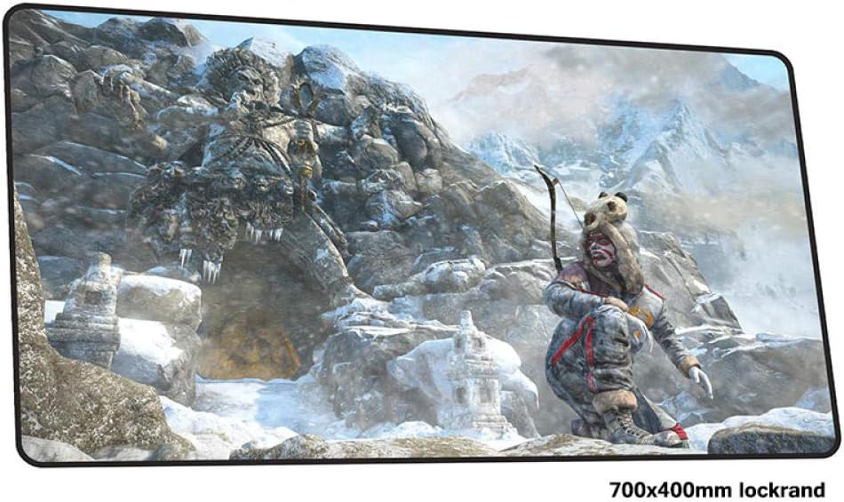 Far Cry Mouse Pad 70X40Cm Gaming Gamer Locked Edge Mouse Pads Keyboard Pc Pad Color D