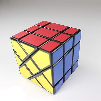 GoodPlay Yj Fisher Cube Black 3X3X3 Shape Mod Twisty Puzzle Toy 3X3