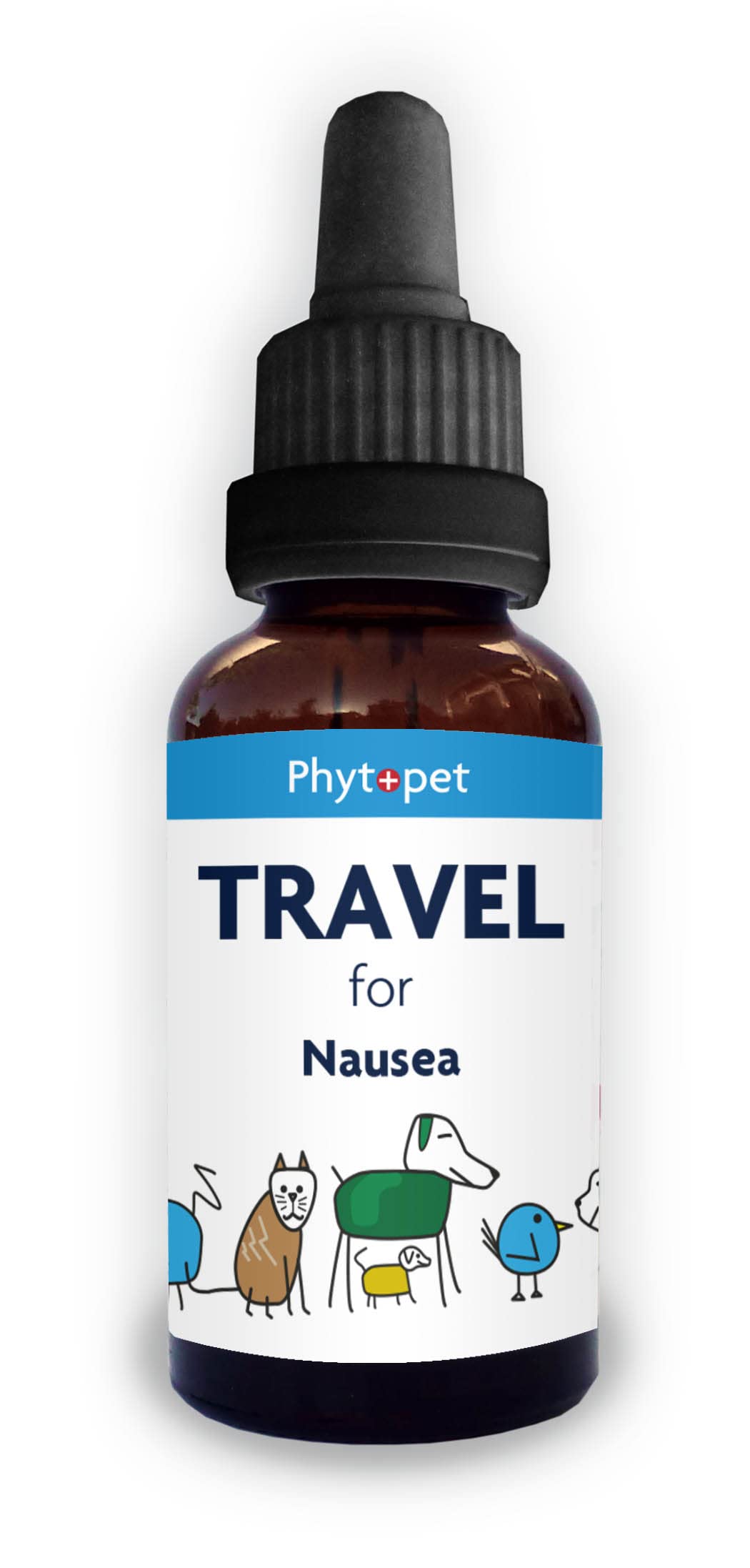Phytopet Travel, Cat and Dog Anxiety Relief, Easy to Use Herbal Supplements for Dog Travel Sickness and Nerves, 100ml - 100% Herbal Phytopet Pet Supplies