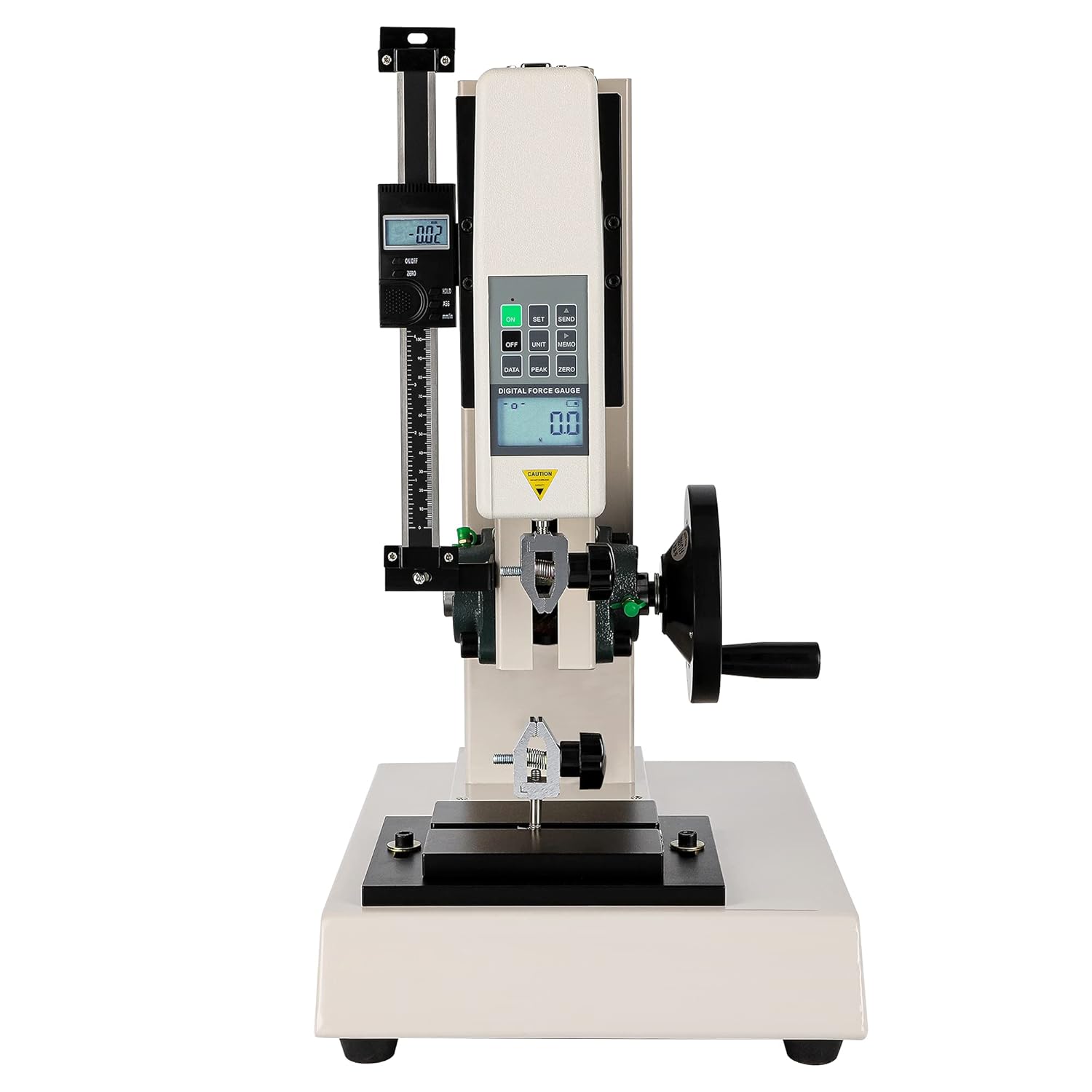 Mxmoonfree HP500N Digital Force Gauge Push Pull Gauge with HLD Manual WheelOperated Force Test