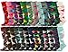 Mysocks Unisex Knee High Long Socks Argyle Extra Fine Combed Cotton