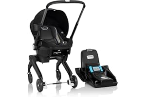 Evenflo Shyft DualRide Infant Car Seat and Stroller Combo - Beaufort Black