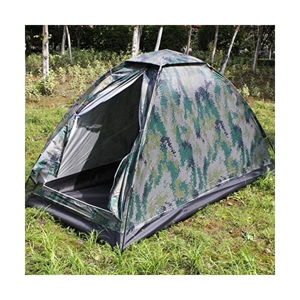 IHCIAIX Outdoor-Tarnzelt, Strandzelt, Campingzelt, für 1 Person Einlagige Polyestergewebe wasserdichte Zelte Tragetasche – Bild 3