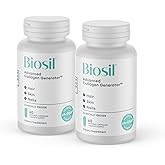 Biosil Collagen Booster Supplement - 60 Original Capsules, Pack of 2 - Patented ch-OSA Activator for Skin, Hair, Nails & Joints - Supports Natural Production - 60-Day Supply