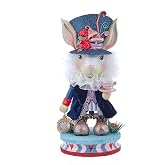 Kurt Adler 12" Hollywood Nutcrackers&trade; White Rabbit Nutcracker