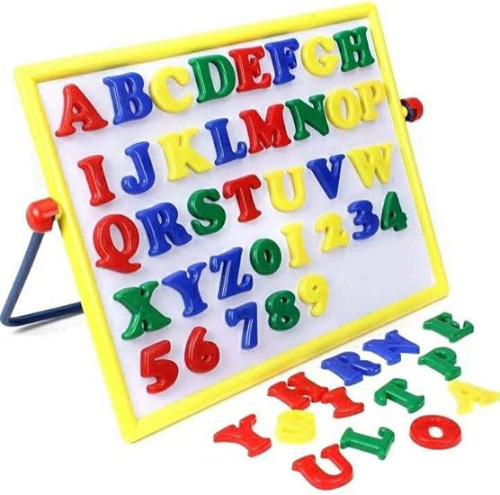 HK Toys Two Sided Alpha Magnetic Learning Board
