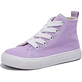 OPOEE Kids high Tops Boys & Girls High Top lace-up Kids' Shoes Back-to-School Season Little White Shoes Teen Classic Kids' Sneakers Tennis Shoes Baby Skate Shoes Toddler Shoes