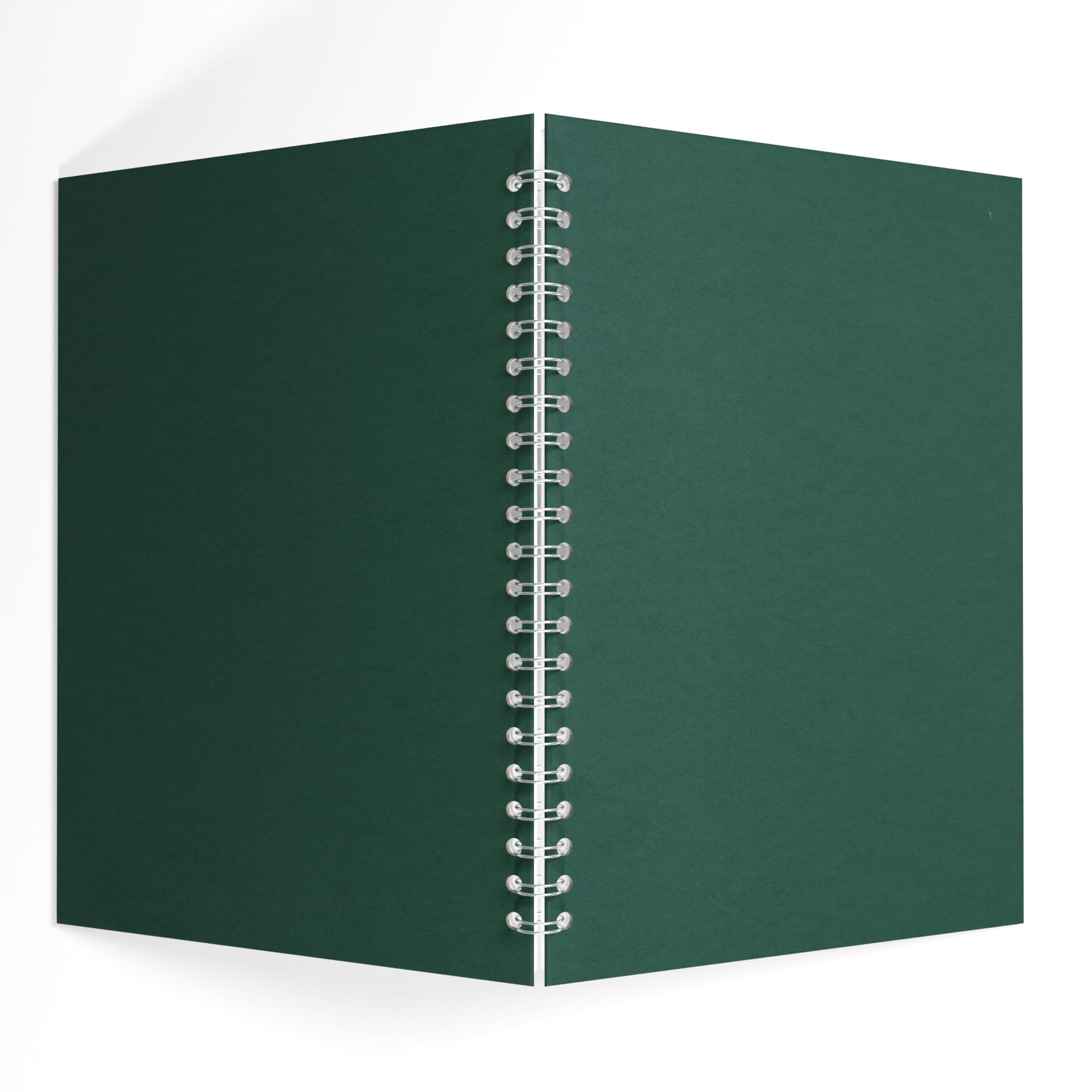 Pink Pig Sketchbook A4 150gsm Acid Free White Paper 70 Pages (35 Leaves) (Green, A4)