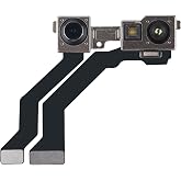 Risidamoy Front Camera Replacement for iPhone 13 Pro 12MP | Facing Lens Module Flex Cable with Structured Light Receiver Replace Transmitter Sensor Connector for 13Pro