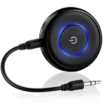 Bluetooth Adapter Transmitter , Simpeak 2-in-1 3.5mm Wireless Portable Audio 4.1 Musik-Streaming Schaltbare Sender und Empfän