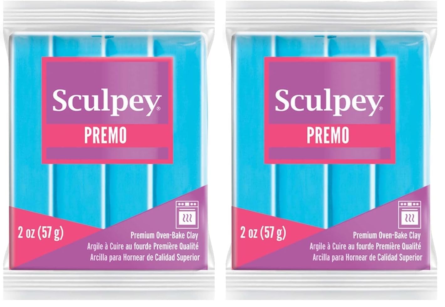 Premo Sculpey Turquoise (Pack of 2)