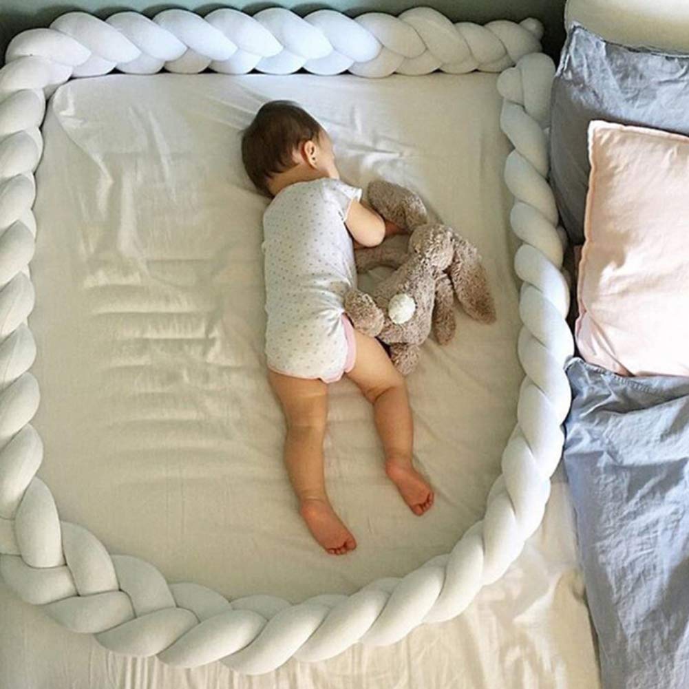 Gris Ygqersh Nouveau Ne Berceau Bumper Cushion Noue Tresse Peluche Berceau Decor Blanc Jaune Bebe Puericulture Tours De Lit Helpacreche Co Za