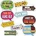 Funny Luau - Hawaiian Party Photo Booth Props Kit - 10 Piece