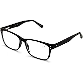 V.W.E. Large Men Premium Rectangle Reading Glasses - Wide Fitment Optical Quality Reader