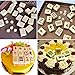YunKo 2 Pack Chinese Mahjong Silicone Molds Fondant Cake Decoration Mold