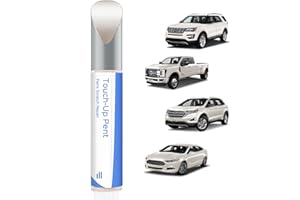 PARTS4EV UG White Platinum Metallic Tricoat Touch Up Paint Compatible with Ford Exact Match–Chips and Nicks Touch Up