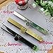 Purse Frames 5PCS 11 cm / 4.3 inch Metal Straight Wallet Frame Diva Wallet Clasp DIY Bag Making(Antique Brass)