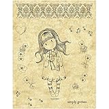 DOCrafts GOR907213 Gorjuss Santoro Rubber Stamp-Little Song