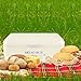 MVPOWER Metal Bread Box Bin Extra Large Capacity Bread Holder Organizer Multipurpose Food Storage Container for Loaves, Pastries and Cookies
