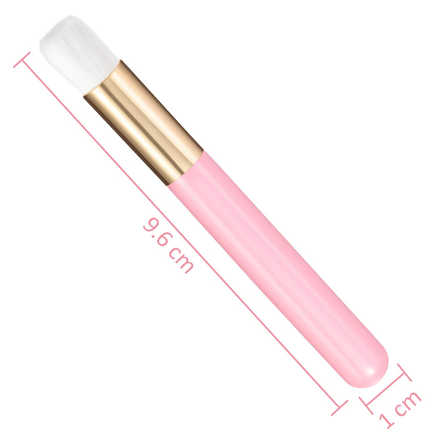 20 Pieces Lash Shampoo Brushes, Peel Off Blackhead Brush Remover Tool, Nose Pore Deep Cleaning Brush, Facial Cleansing Brushes, Eyelash Extensions Blackhead Brush Washing Brush Lash Cleanser (Pink): Beauty