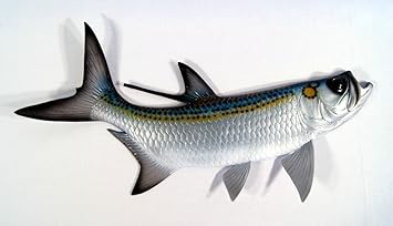 Buy Replica Tarpon Saltwater Game Ocean Fish Wall Decor 28 Online