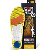 CURREX RunPro Insoles for Running Shoes, Arch Support Inserts to Help Reduce Fatigue, Prevent Injuries, Boost Performance for Men & Women (Medium Arch, Size Small)