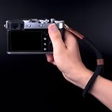 VKO Soft Camera Wrist Strap for DSLR SLR Mirrorless Cameras Adjustable Black view 4