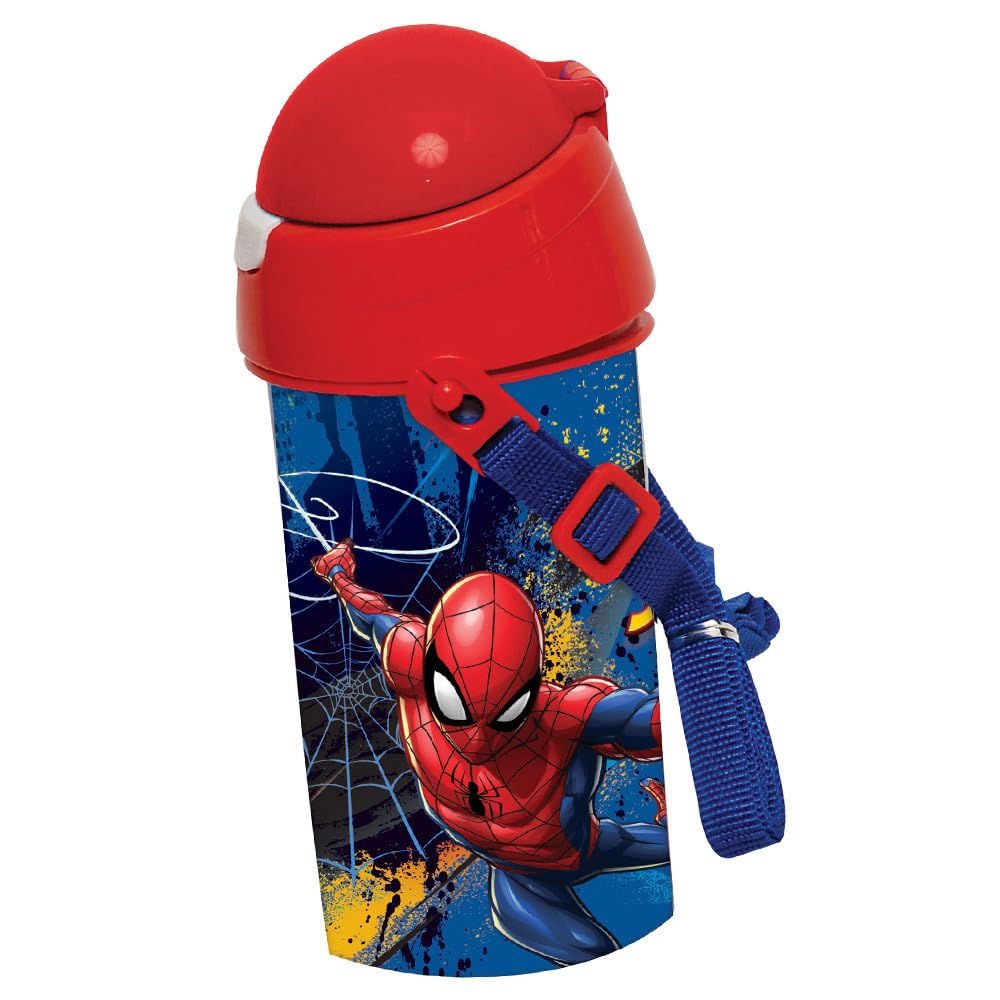 Spiderman Blue Water Bottle 500 ML