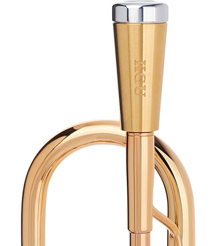 マウスピース ブースター KGU brass RADIUS Raw Brass RADIUS Trumpet Mouthpiece Booster - KGUmusic