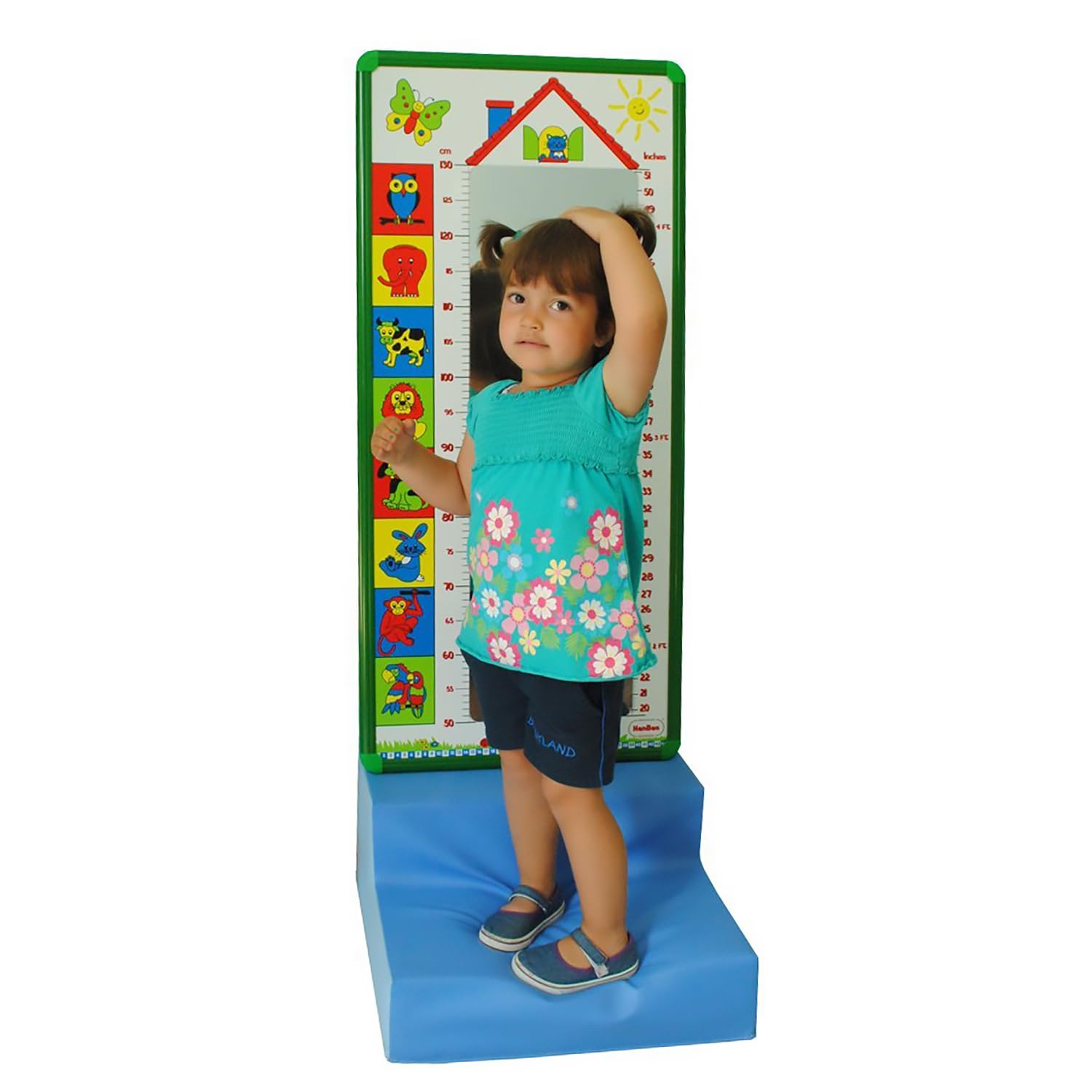 HenBea Measurement Height, Wood, Multi-Colour, 150 cm